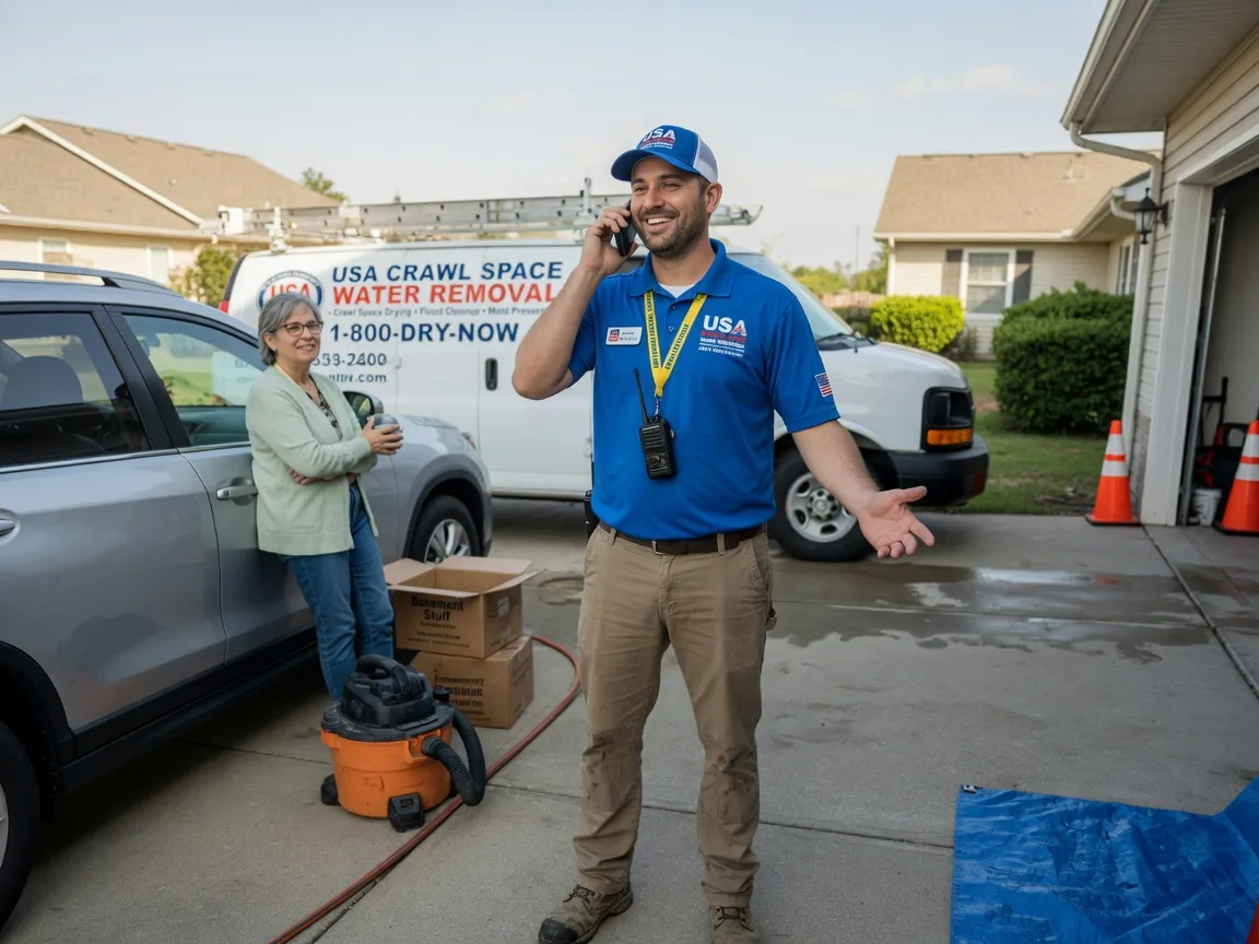 Crawl Space Water Removal Call, TX FAQs